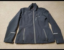 Little Donkey Andy Softshell Jacket Women's Small Dark Gray Tiny Hole