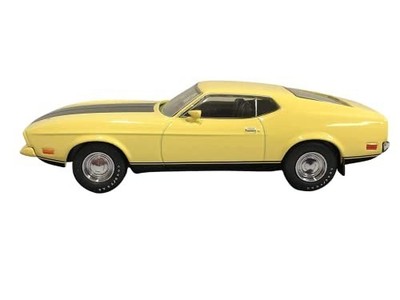 1973 Ford Mustang Mach 1 Yellow Diecast Model Car - Eleanor Gone