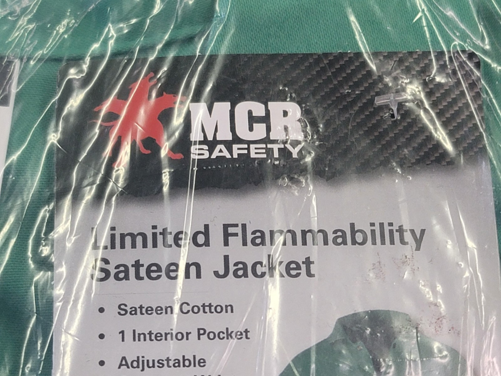 BRAND NEW MCR #39030 FLAME RESISTANT LARGE 30 LGTH SATEEN SAFETY WELDING JACKET