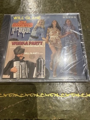 Will Glahé Wodka Party & Accordeon Hit-Parade Brand New Still Sealed