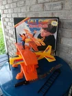 VTG 1983 Tonka Fall Guy Biplane Stunt Plane Near Complete w/ Box - Needs Repair