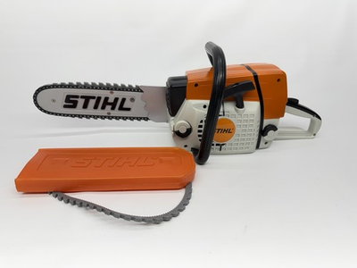 #ad #ad STIHL Kids Toy Chainsaw Battery Operated Rotating Xf Chain amp; NO SOUND Pre Owned $18.89