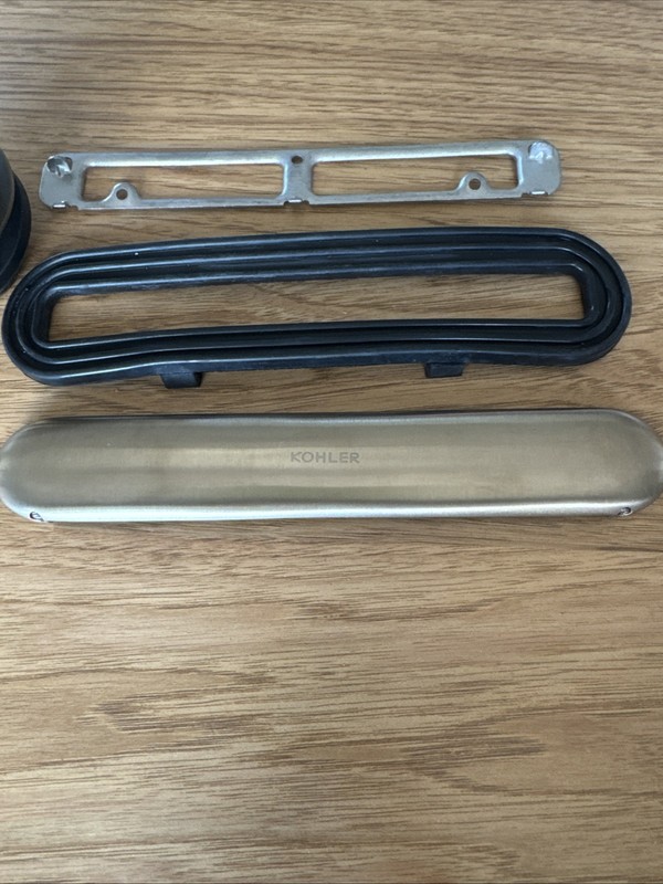 Kohler 7272-BV Clearflo Slotted Overflow Bath Drain Brushed Bronze Set Bathtub