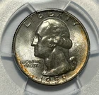 1958 D WASHINGTON QUARTER PCGS MS 67