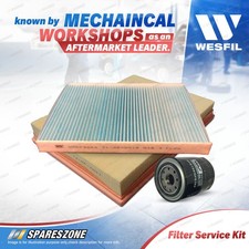 Wesfil Oil Air Cabin Filter Service Kit for Maserati Quattroporte M139 4.2L 4.7L