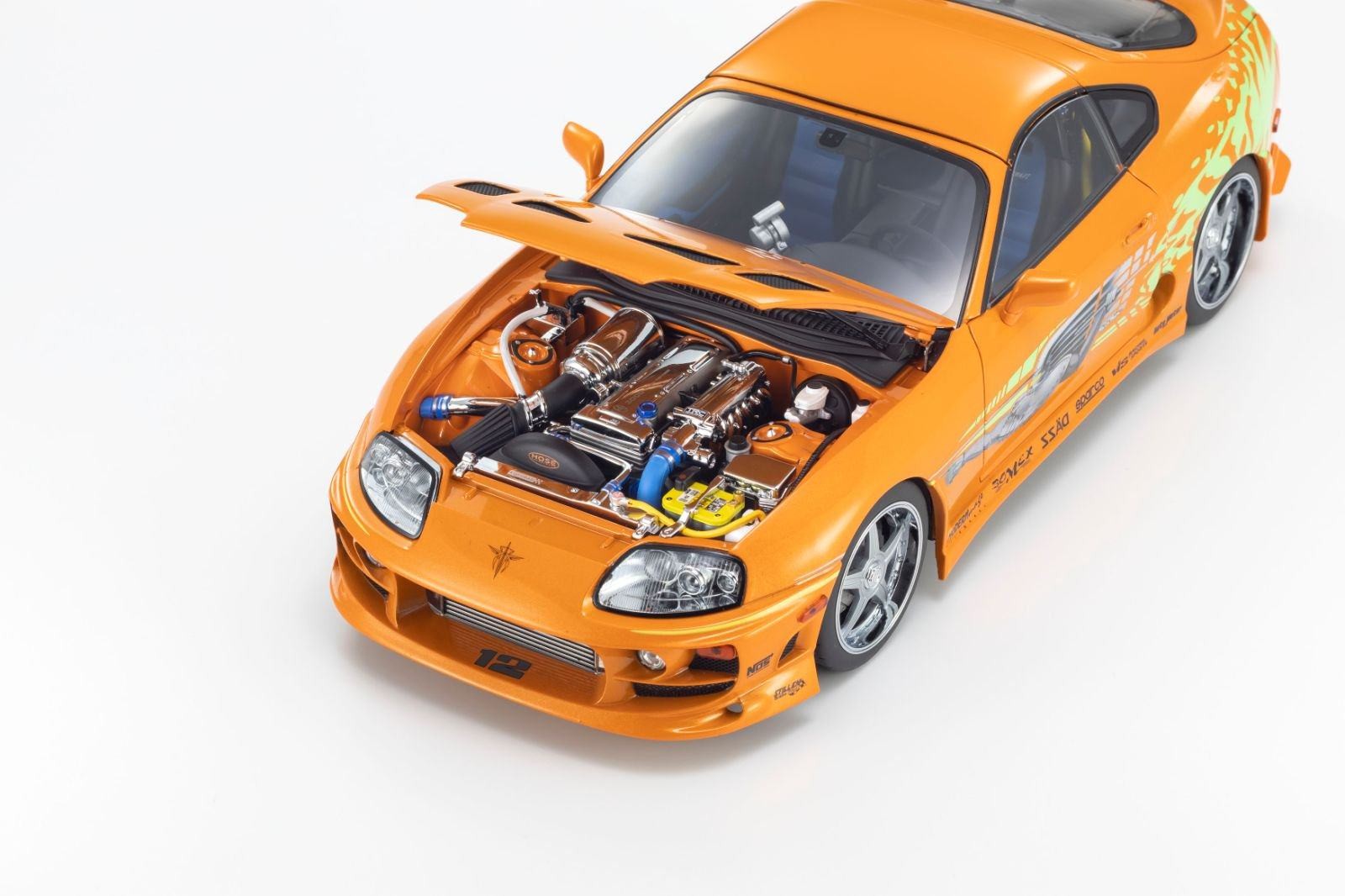 Kyosho 1:18 Toyota Supra Turbo Alloy Car Model Fast and Furious | eBay