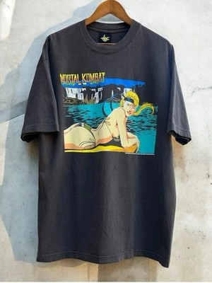 Mortal Kombat Sonya T-Shirt Black Reprint Unisex  T shirt Men Women S-5XL