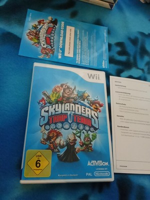 Skylanders: Trap Team - Nintendo Wii + Anleitung