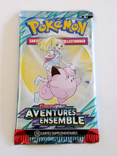 BOOSTER DE 10 CARTES POKEMON AVENTURES ENSEMBLE EV09 FR NEUF SCELLE MELOFEE