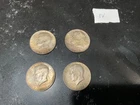 4 KENNEDY HALF DOLLARS 40% SILVER 1967 (1V)