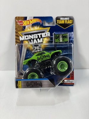 Hot Wheels Monster Jam Gas Monkey Garage Epic Additions 1/10 Includes Team Flag