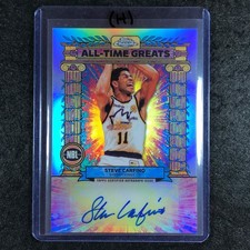 2024-25 Topps Chrome NBL STEVE CARFINO All-Time Greats Auto Refractor #SC (H)