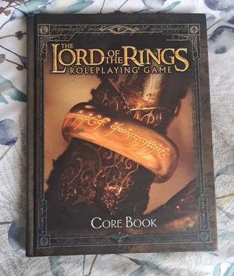 The Lord of the Rings RolePlaying Game Core Book - Hardback -Excellent condition