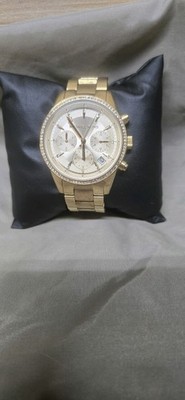 Michael Kors Ritz Chronograph Women's Watch MK6356 Gold Dial