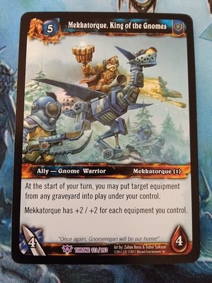 WOW TCG - Epic - Mekkatorque, King of the Gnomes - LP