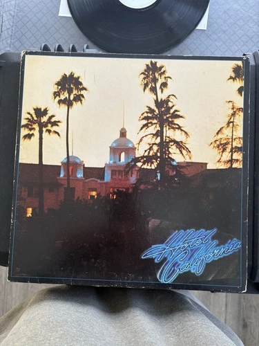 Eagles 1976 Vinyl LP Hotel California Music Record Album