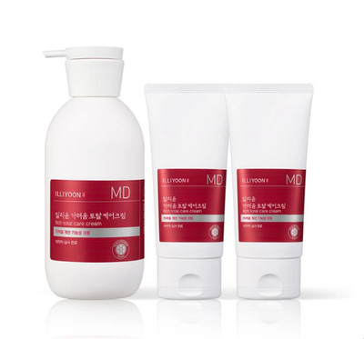 Illiyoon Itch Total Care Cream Set 330ml + 80ml x2 | Sensitive Skin | K-Beauty