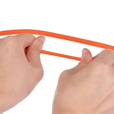 1/8-inch ID 1/4-inch OD Latex Tubing Orange Elastic Rubber Hose,16feet