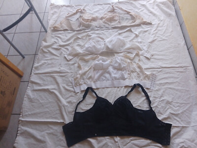 Konvolut VINTAGE 60er 70er Mieder Träger BH 90D 80B Playtex Felina STRAMM (4x)
