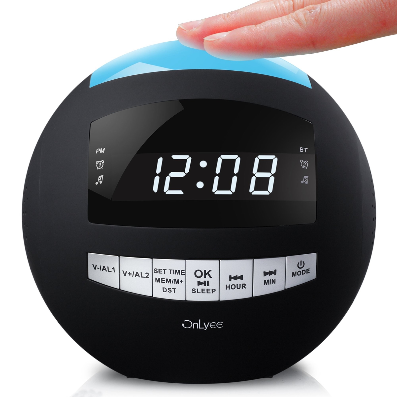sxe bluetooth speaker alarm clock