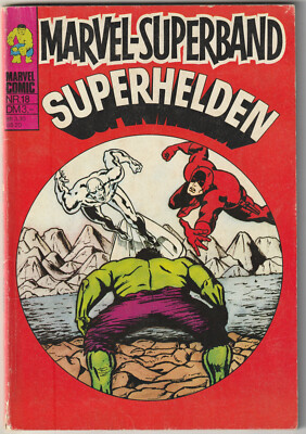   MARVEL-SUPERBAND #18 Superhelden, Williams Verlag/Marvel Comics COMICHEFT Z3