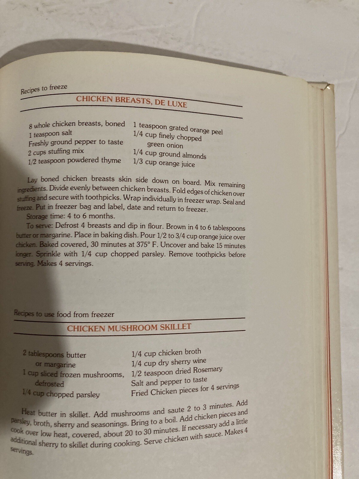 Revco's Freezer Cookery Hardcover Margaret Murphy Cookbook 1976