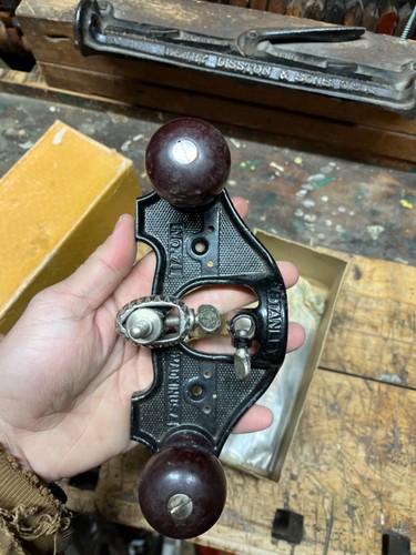 super rare jappaned stanely no 71 router plane - Picture 6 of 24