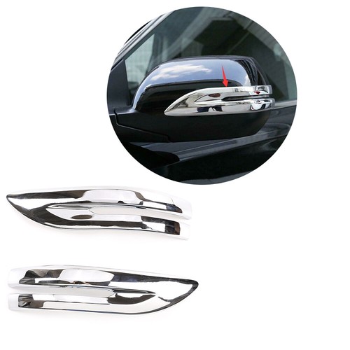 For Honda CR-V 2017-2021 2x Chrome Side Rearview Mirror Stripe Cover Trim Decor - Picture 1 of 7