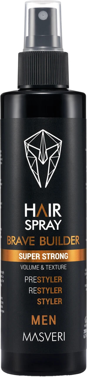 Masveri Men Brave Builder Hair Spray Super Strong Volume & Texture 200ml