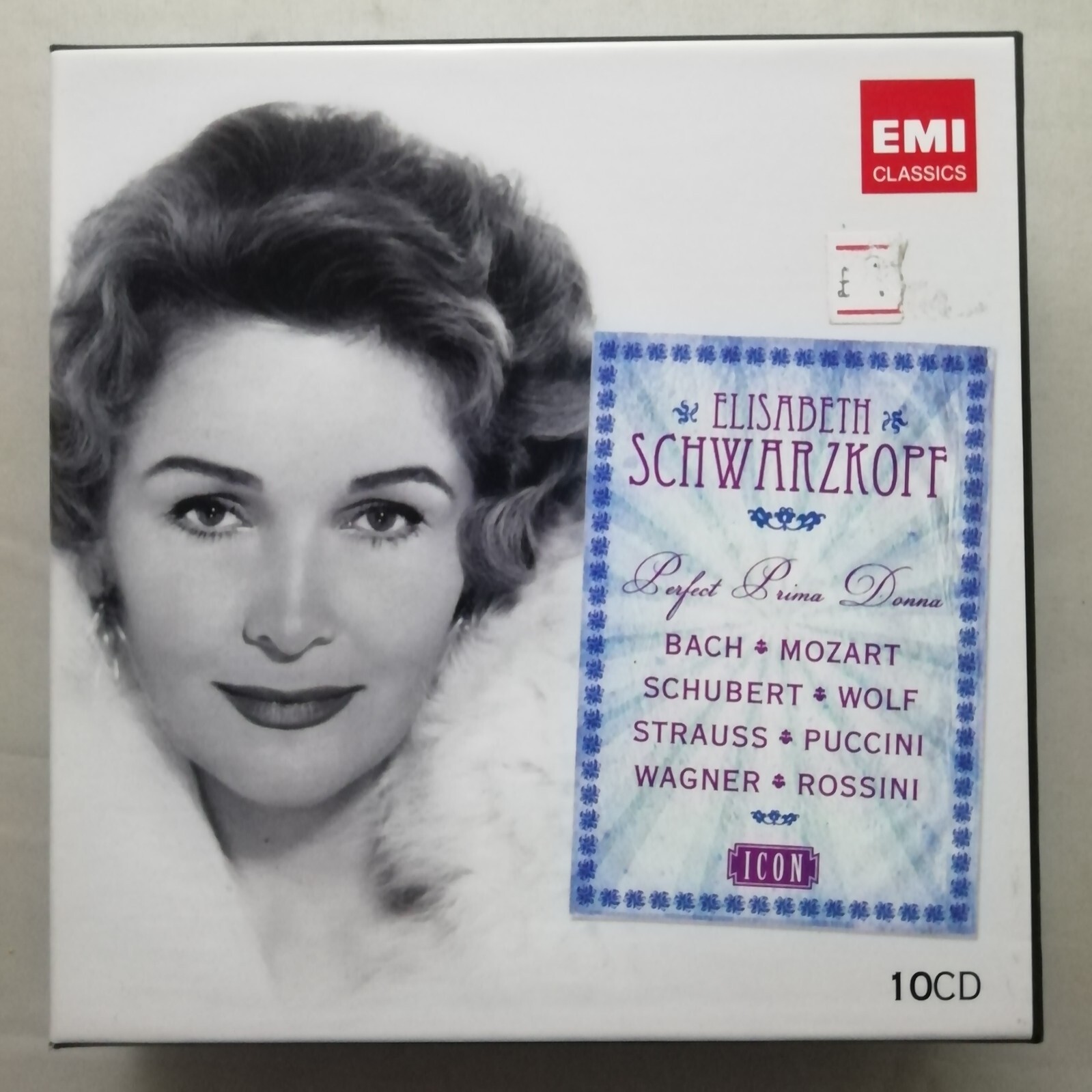 Elisabeth Schwarzkopf - Perfect Prima Donna / EMI 10 CD box 9 18459 2