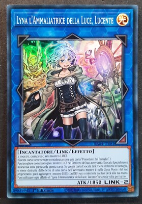 LYNA L' AMMALIATRICE DELLA LUCENTE Super Rare auf Italienisch RA04-IT081 YUGIOH