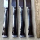 Mikasa ROPE Stainless Glossy 4 Dinner Knives Flatware — photo 7