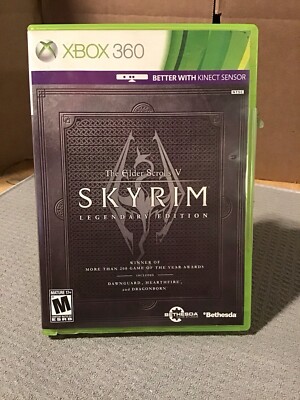 The Elder Scrolls V: Skyrim -- Legendary Edition (Microsoft Xbox 360, 2013)