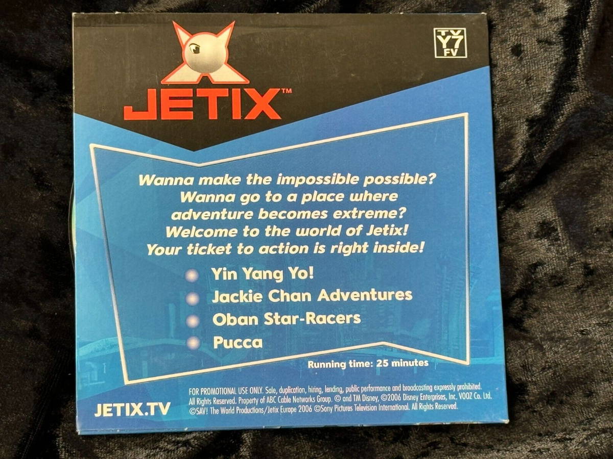 JETIX DVD Sampler Yin Yang Yo, Jackie Chan Adventures, Pucca | eBay