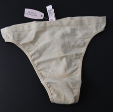 NWT Victoria's Secret VINTAGE 2001 Soft Stretch High Cut Thong Panties MEDIUM