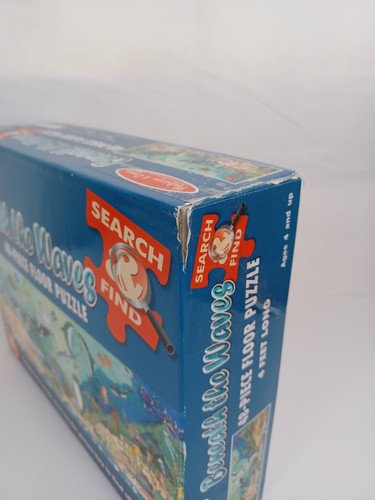 Floor Puzzle 48 Piece Search & Find Huge Jigsaw Melissa & Doug Beneath the Wave - Picture 6 of 7