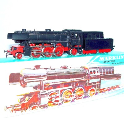 Marklin AC HO 1:87 German DB BR-23 STEAM LOCOMOTIVE Diecast Metal