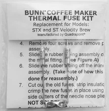 Replacement Thermal Fuse Harness Compatible With Bunn Coffee Maker Models Stx An