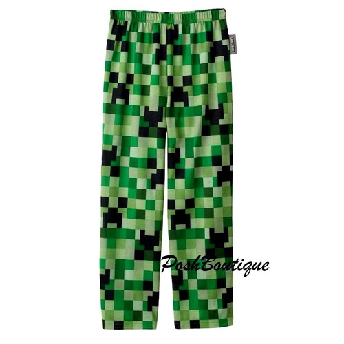 NWT Minecraft Boys Sz S 4-5 Creeper 