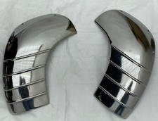 Nos 1949 1950 Pontiac Gravel Guards 2 Door Chieftain Body Rock Moldings Trim Nos 1949 1950 Pontiac Gravel Guards 2 Door Chieftain Body Rock Moldings Trim