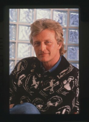 Rutger Hauer Vintage 1990's Handsome Portrait Original 35mm