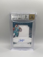 Lamelo Ball 2020 Crown Royale Silhouettes Rookie Jersey #/199 BGS 9 Mint 10 Auto