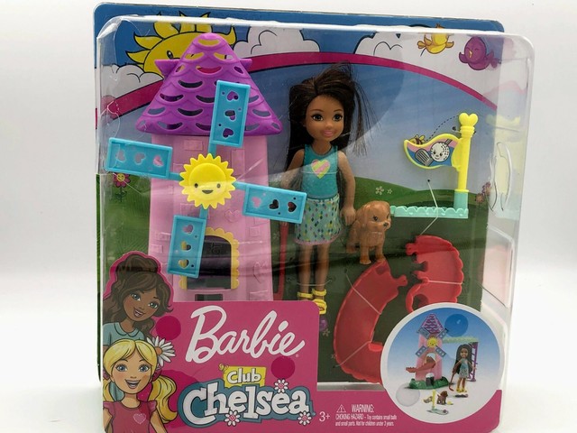 barbie club chelsea mini golf playset