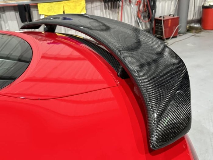 For Audi R8 GT V8 V10 2008-15 Rear Trunk Spoiler Lid Boot Wing REAL Carbon Fiber