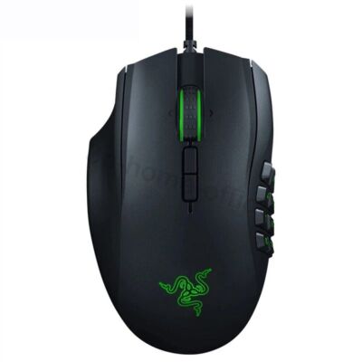 Razer Naga Left Handed Version - Ergonomic MMO Gaming Mouse with 12 Programmable