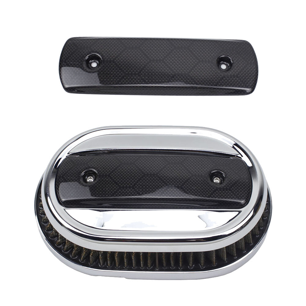 Carbon Fiber Air Filter Trim for Harley Touring FLTRXS FLHXS FLHRXS