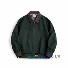 Maden Autumn Men's Vintage Heavyweight Santafe Jacket Lapel Short Autumn Coat