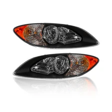 Pair Set Fit For International ProStar 2008-2020 Headlight Assembly w/ Bulb