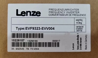 EVF9323-EVV004 Ipc New Sealed Original Lenze Inverter EVF9323-EVV004