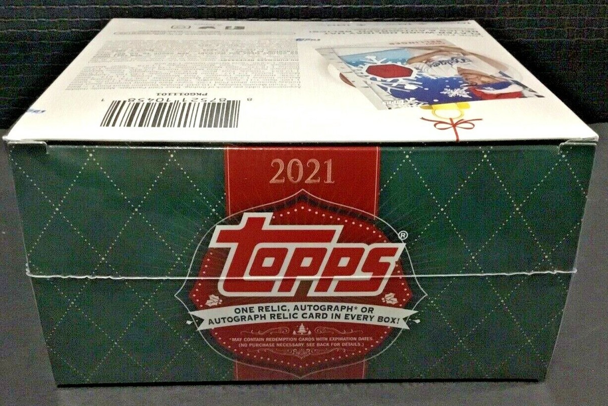 Topps HOLIDAY MEGA BOX　2021 Amazon.com: 2021 Topps MLB Baseball Holiday Mega Box : Everything Else